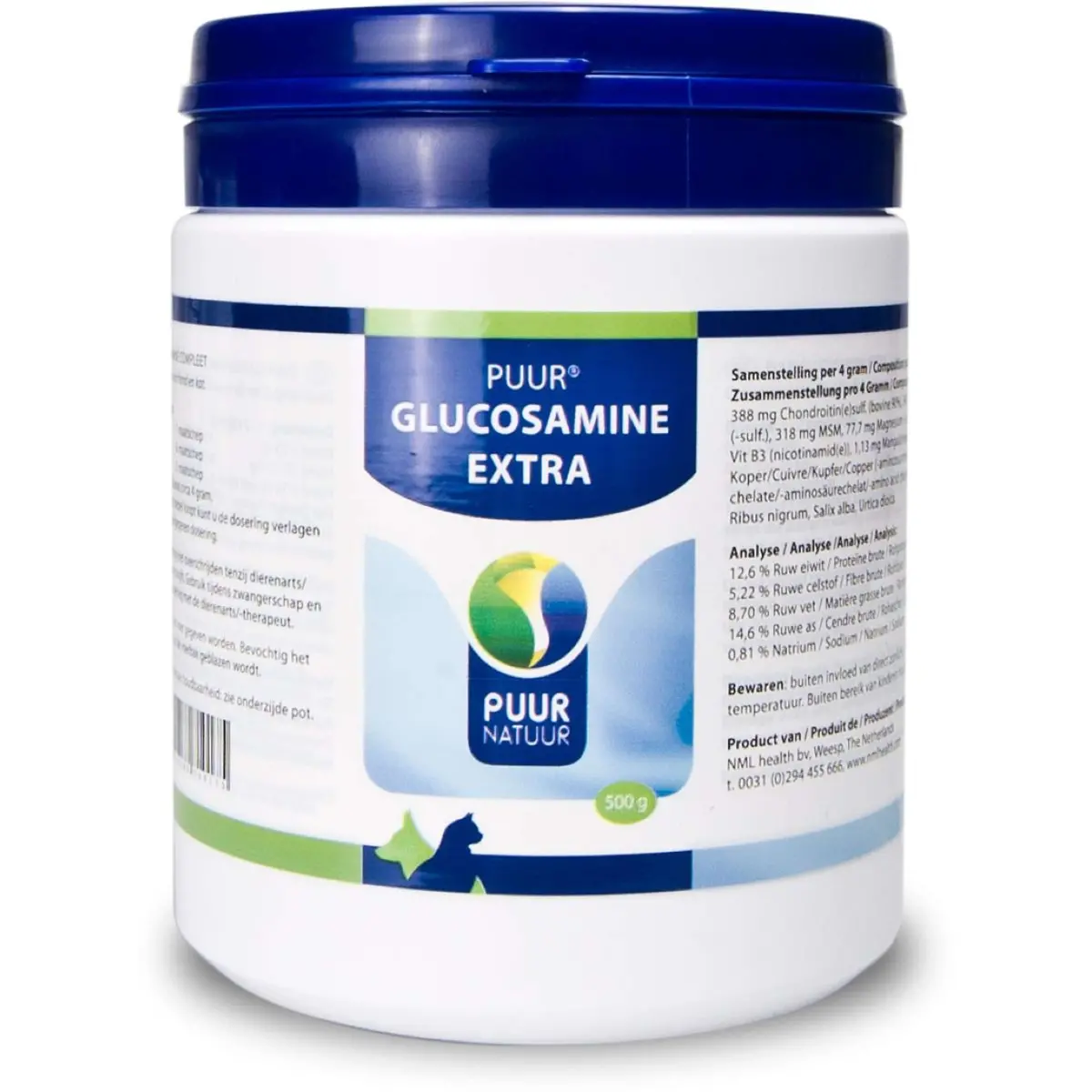 Puur Glucosamine Extra / Compleet Hond/Kat 1