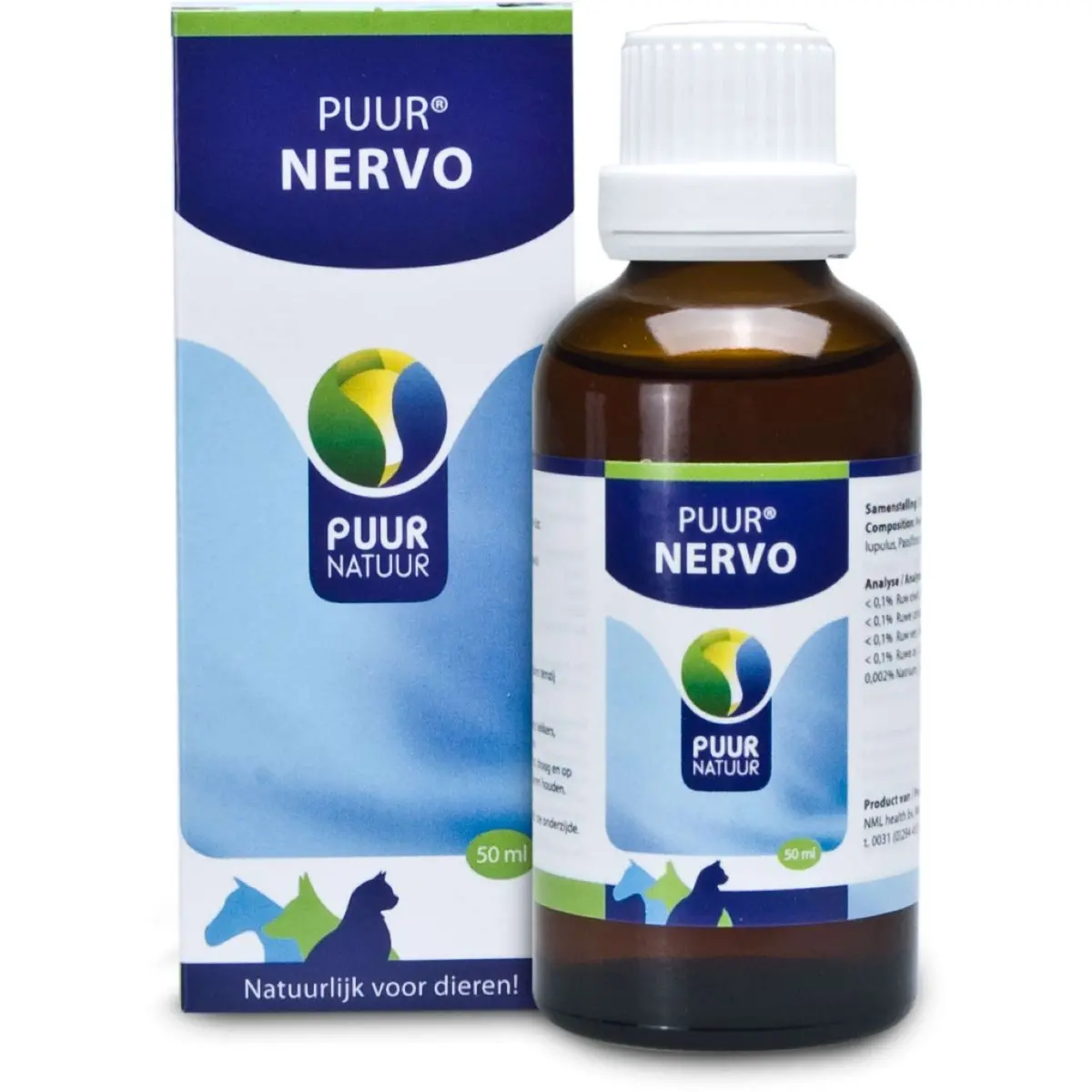 Puur Nervo / Nervositeit Hond/Kat/Paard 1