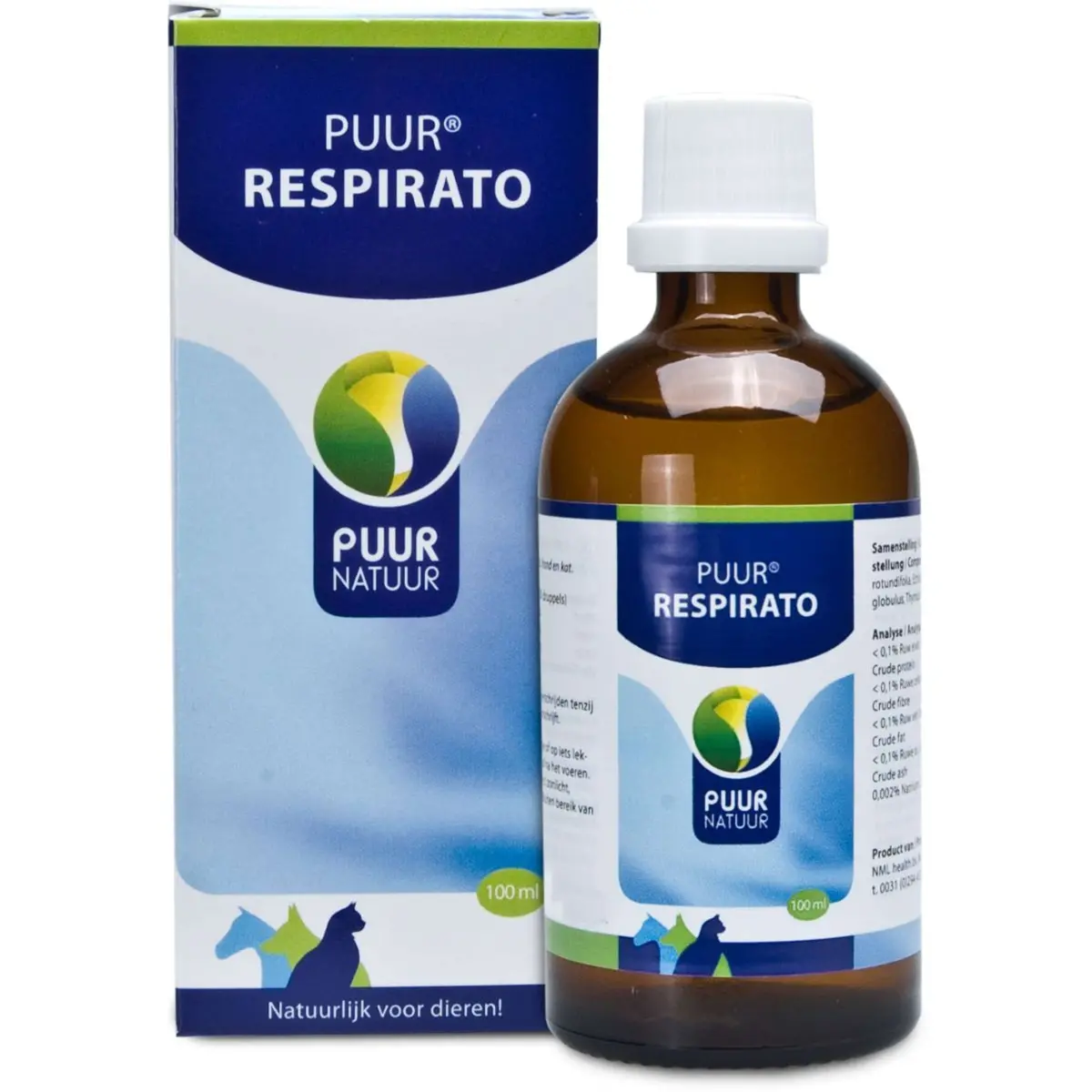 Puur Respirato / Luchtwegen Paard/Pony/Hond/Kat 1