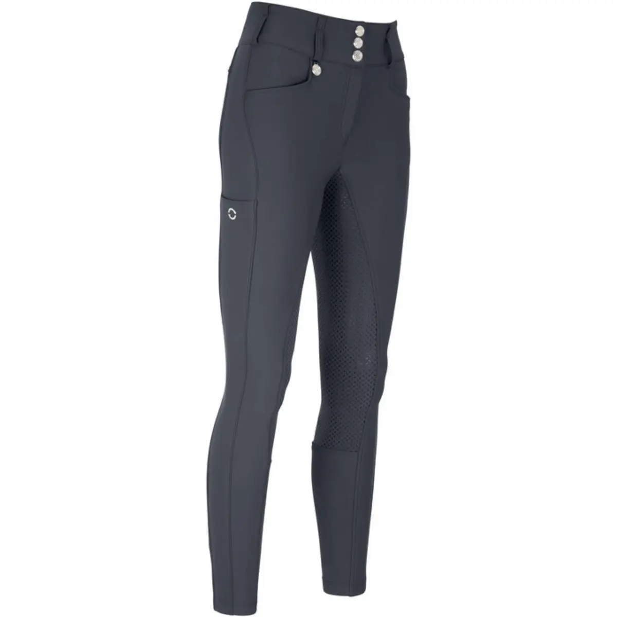 Pikeur Rijbroek New Candela Winter Full Grip Dark Shadow 1