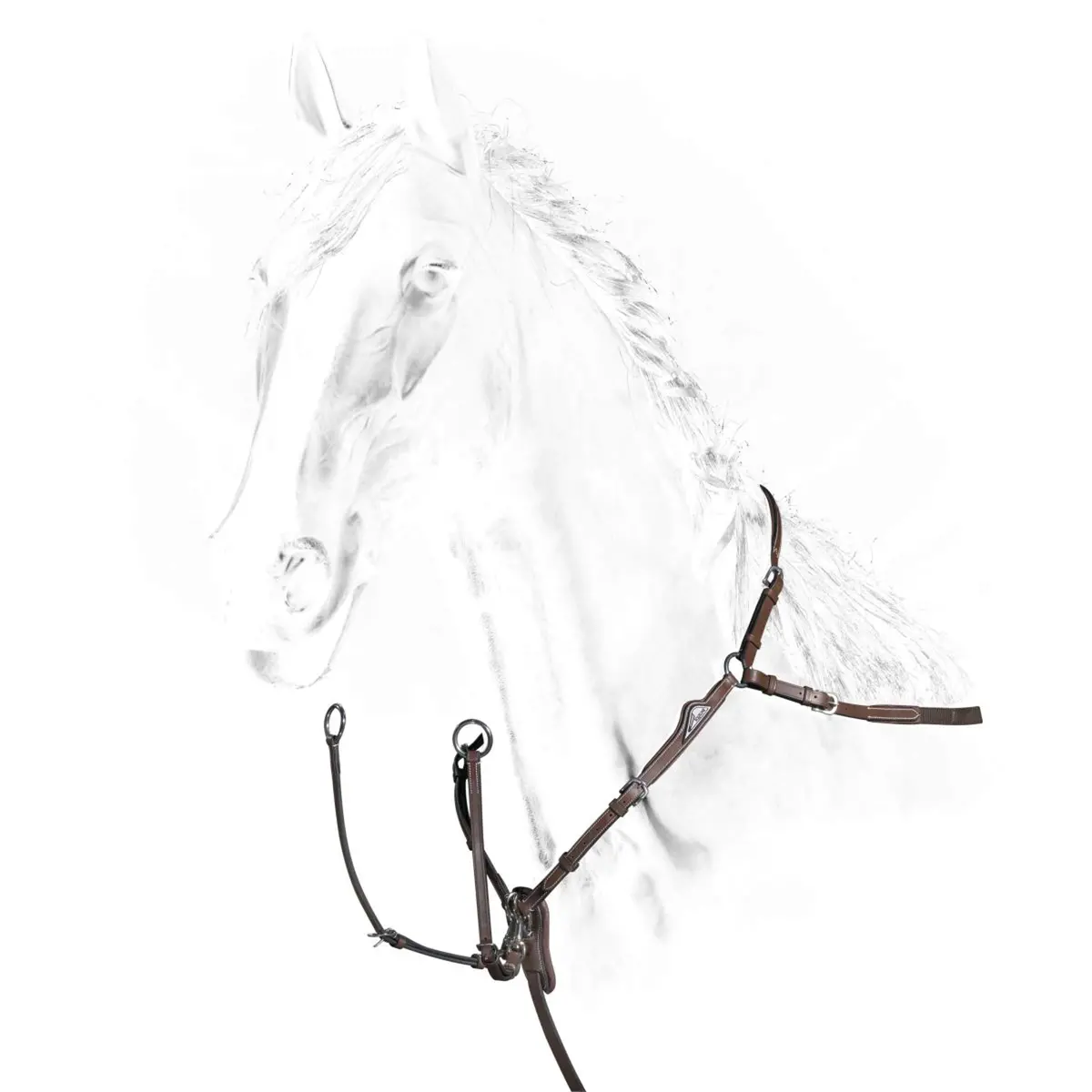 Equiline Borsttuig Bruin 1