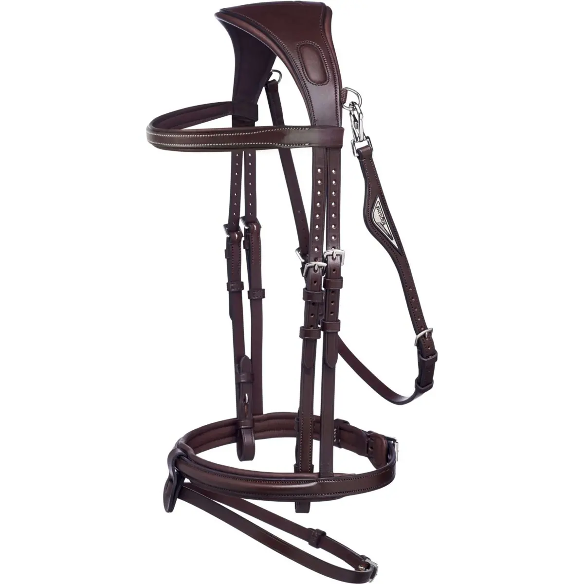 Equiline Hoofdstel Jp Anatomisch Bruin 1