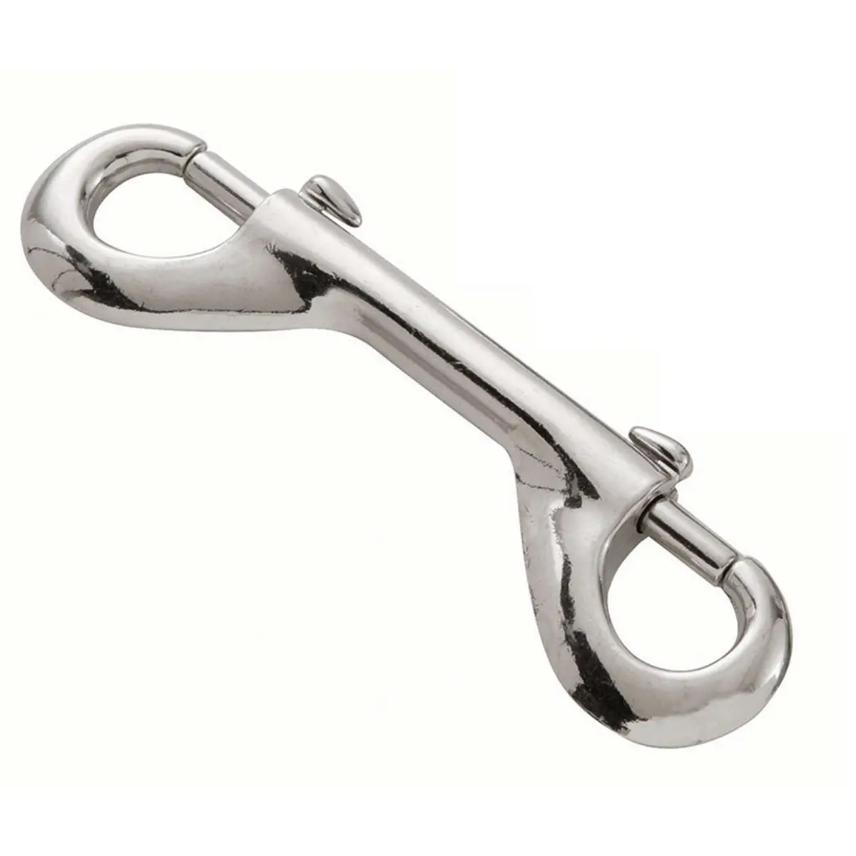 Shires Dubbele Musketon Metal 1