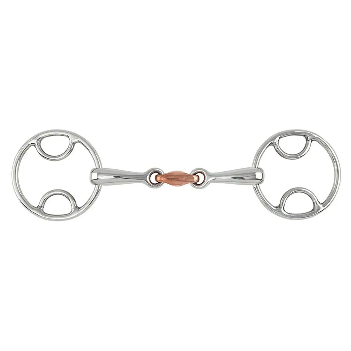Shires Bevel Bit Met Koperen Schakel Rvs 1