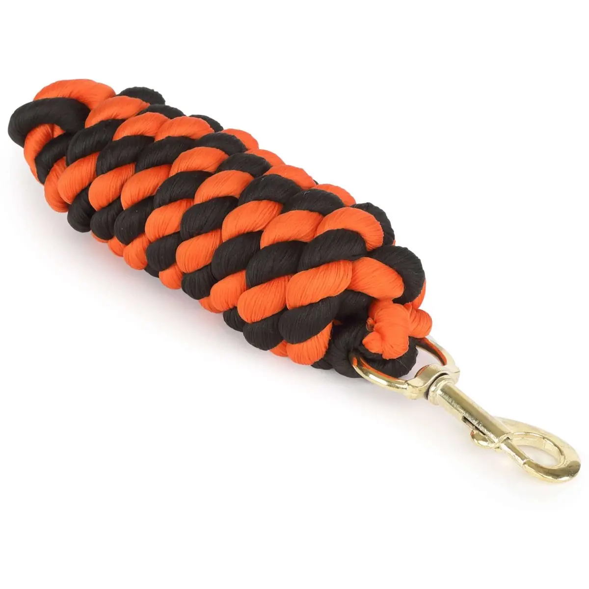 Shires Halstertouw Oranje/Zwart 1