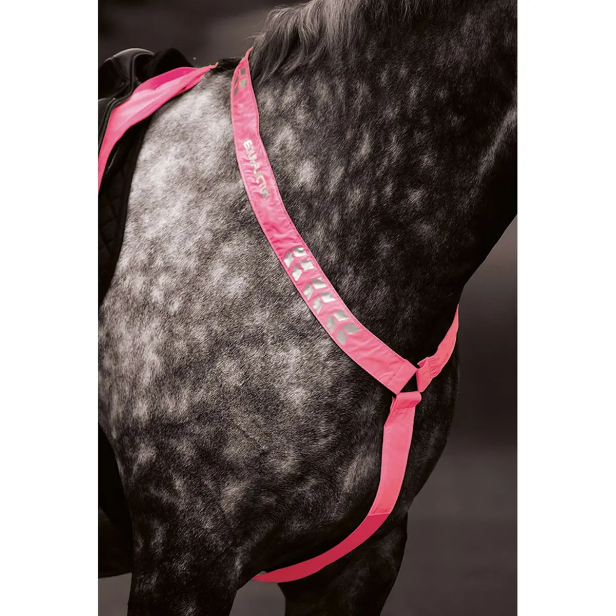 Equi-Flector Borststuk Reflecterend Fluor Roze 1