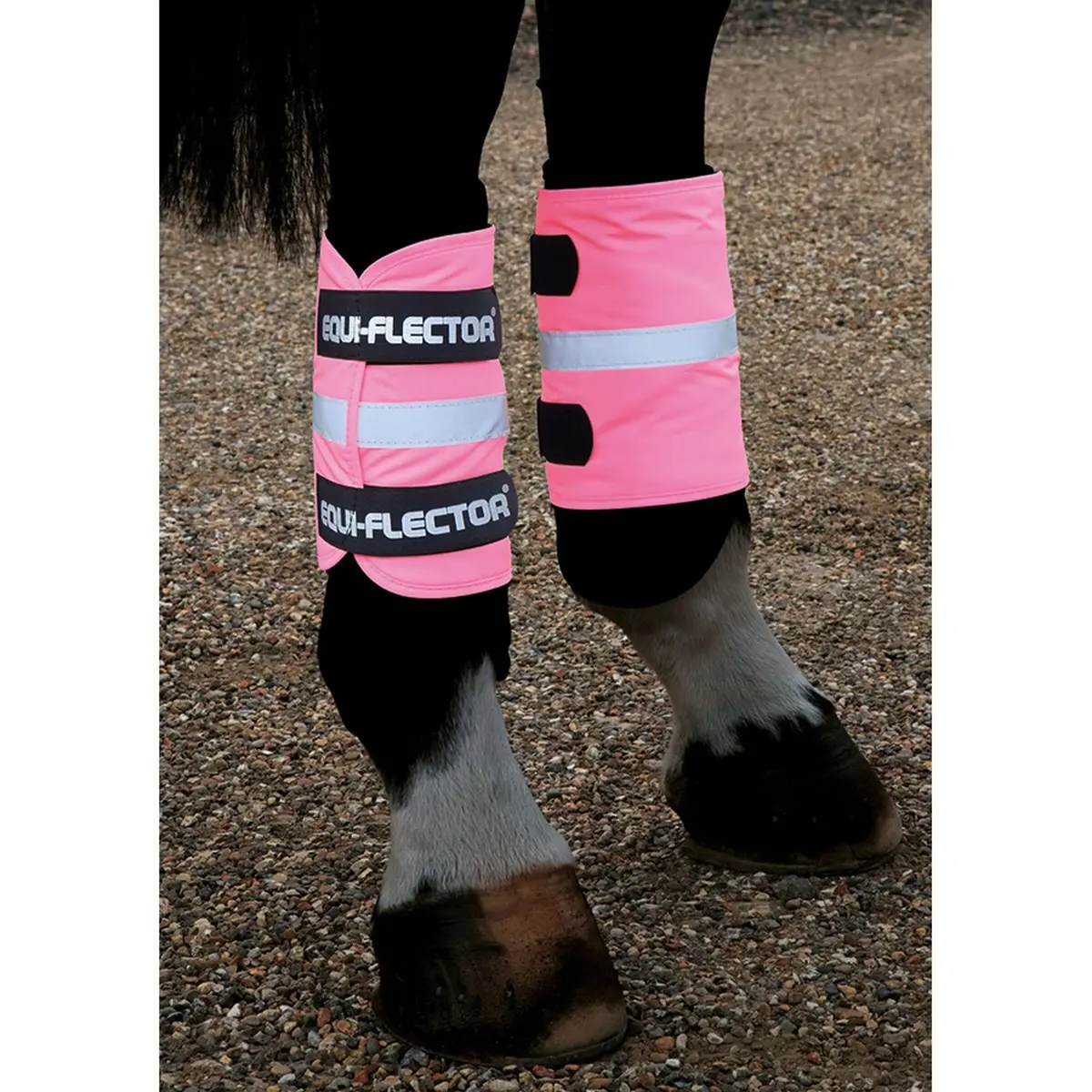 Equi-Flector Arm/Been Band Reflecterend Roze 1
