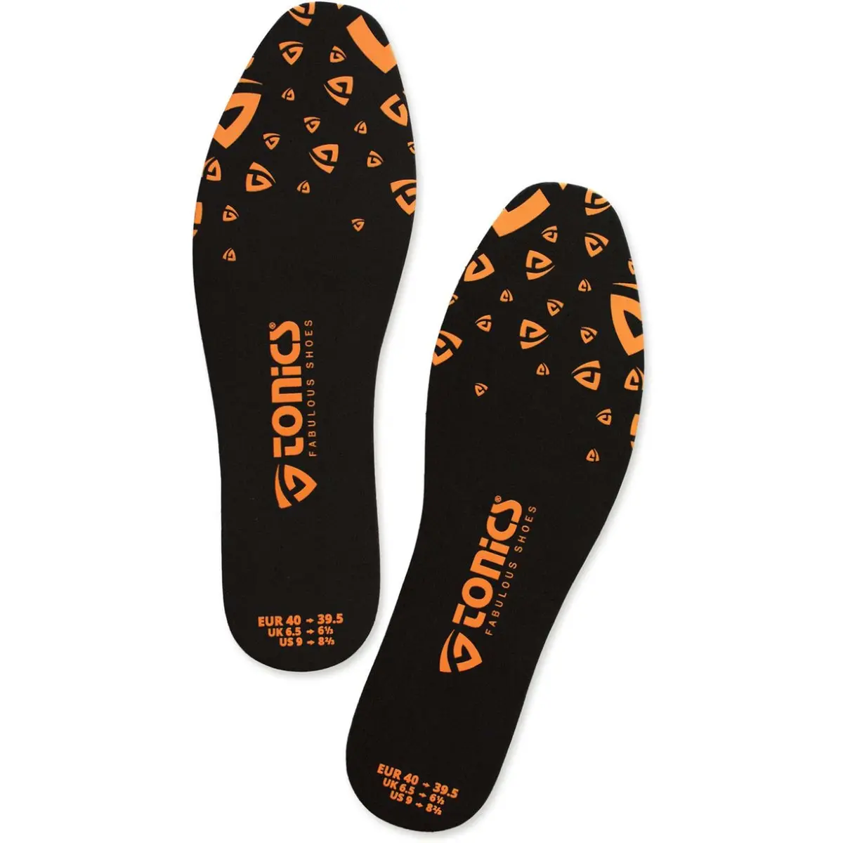 Tonics Inlegzool Tonics Zwart/Oranje 1