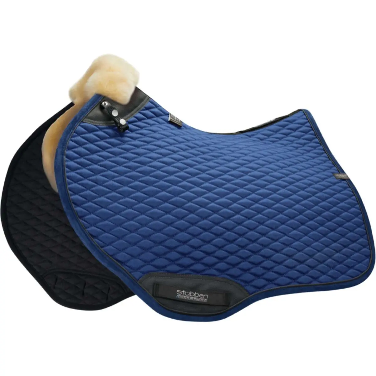 Stübben Zadeldekje Streamline Close Contact Lamsvel Blauw 1
