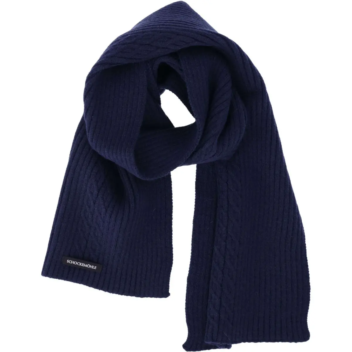 Schockemöhle Sjaal Braided Style Dark Navy 1