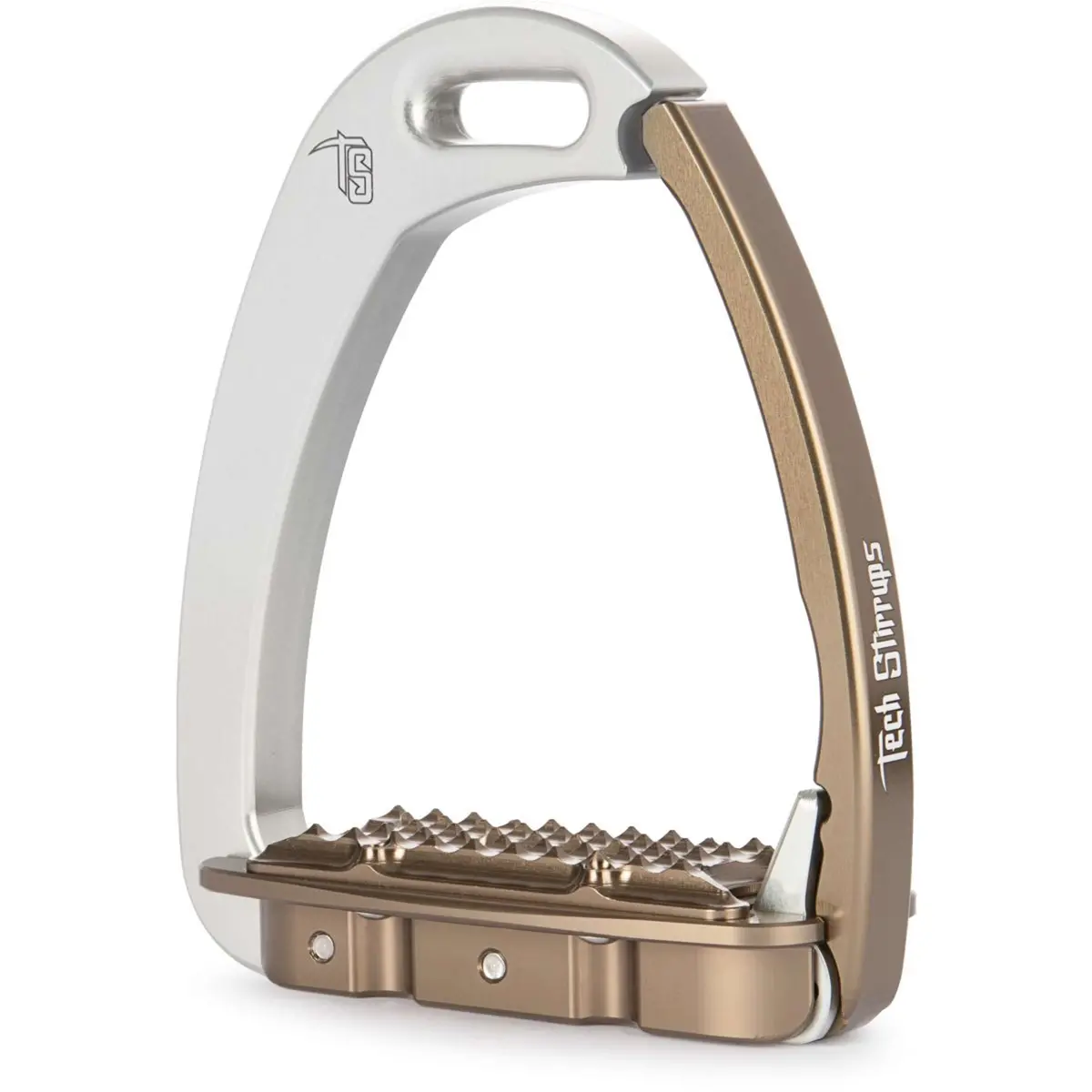 Tech Stirrups Stijgbeugels Venice Children Zilver/Bruin 1