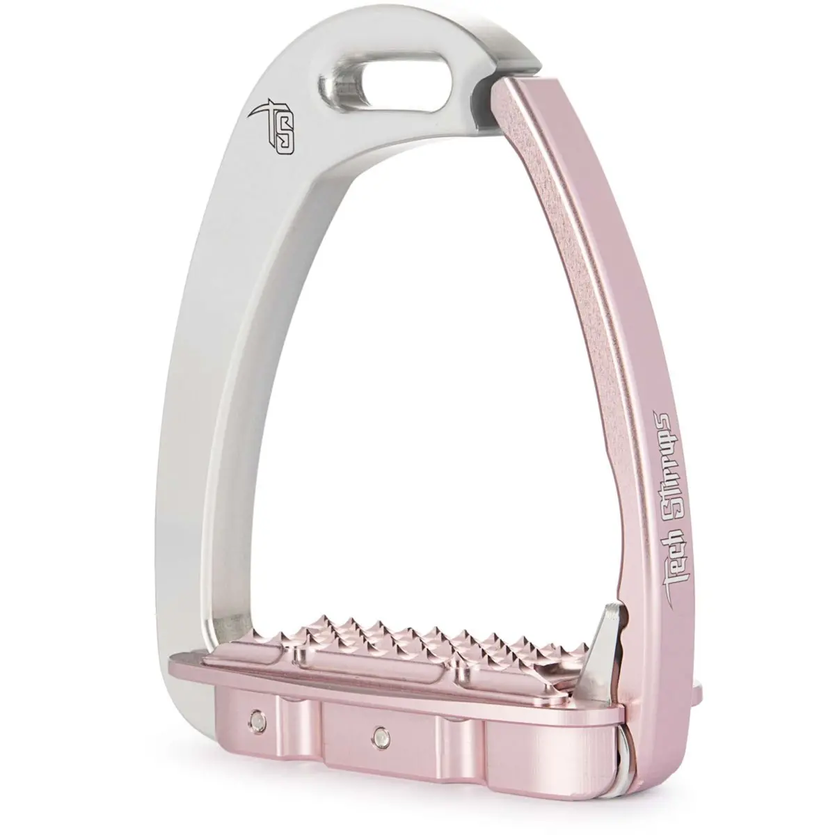 Tech Stirrups Stijgbeugels Venice Children Zilver/Roze 1
