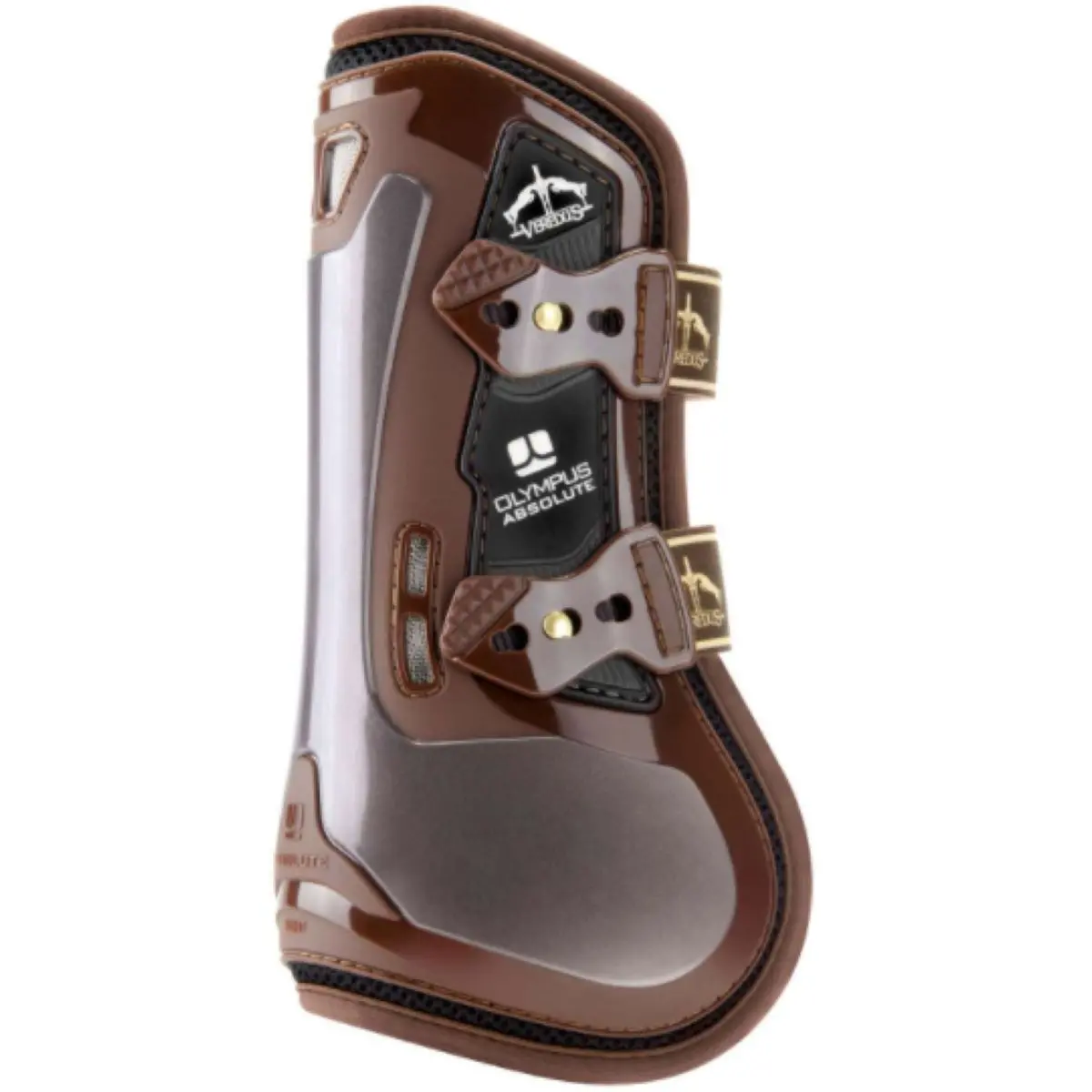 Veredus Peesbeschermers Olympus Absolute Front Bruin 1