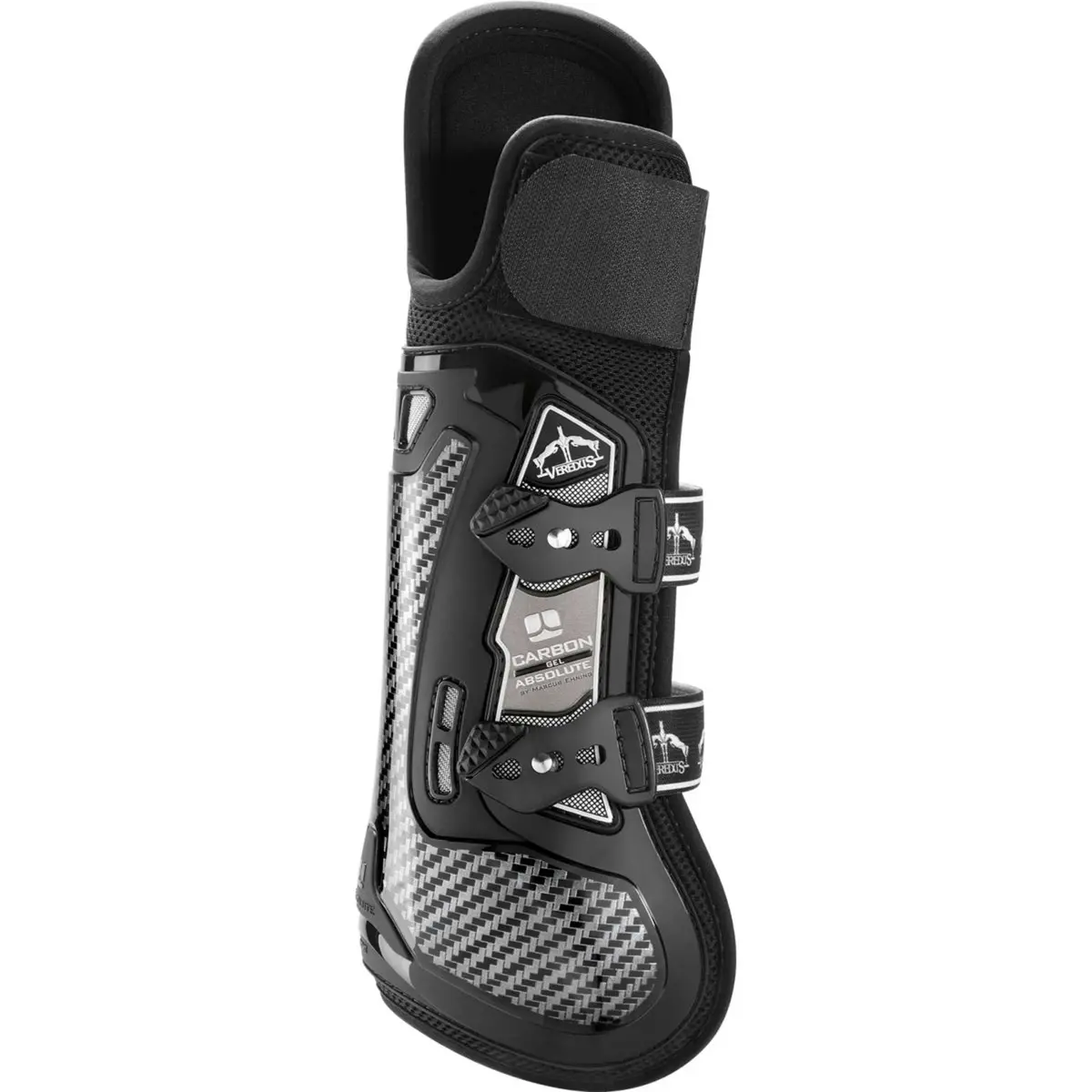 Veredus Peesbeschermers Carbon Gel Absolute X Pro Front Zwart 1