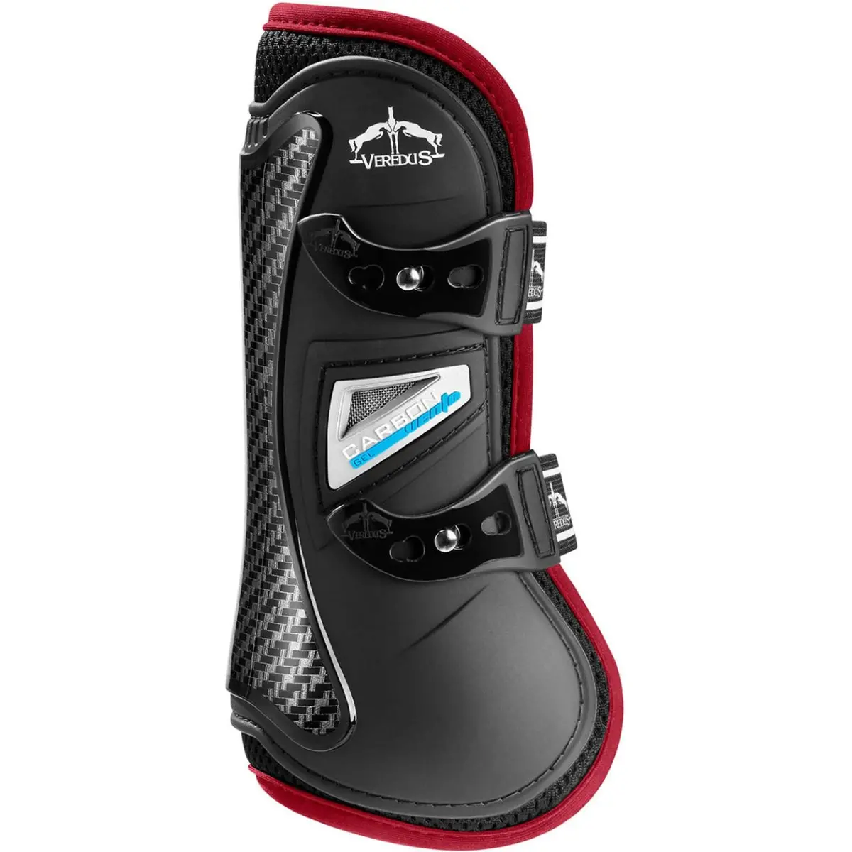 Veredus Peesbeschermers Carbon Gel Vento Front Bordeaux 1