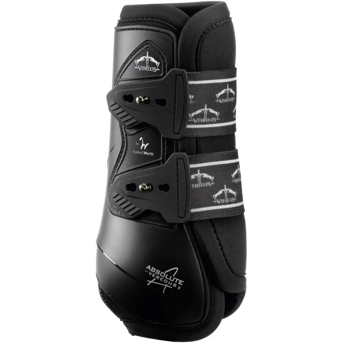 Veredus Peesbeschermers Absolute Elastic Front Zwart 1