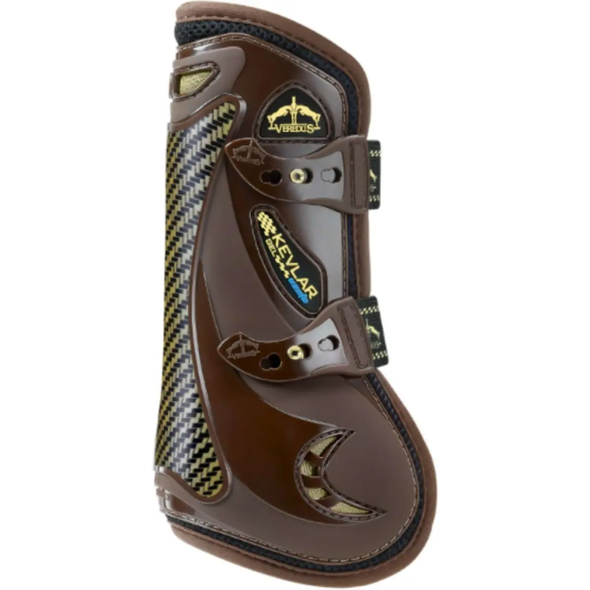 Veredus Peesbeschermers Kevlar Gel Vento Front Bruin 1
