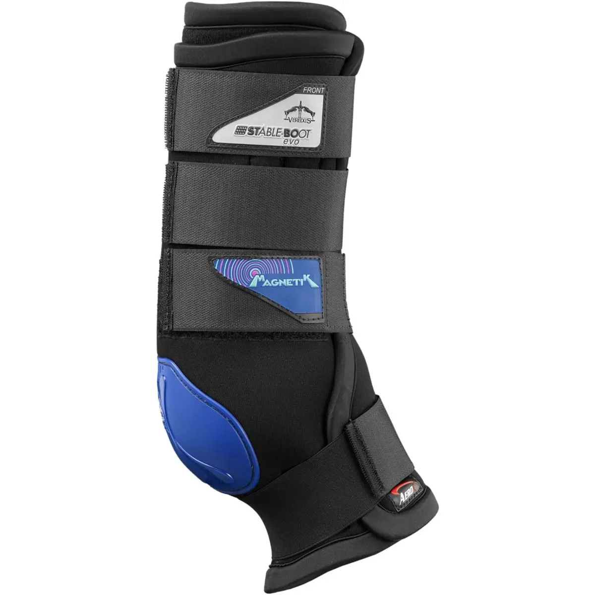 Veredus Stable Boots Magnetik Front Zwart 1