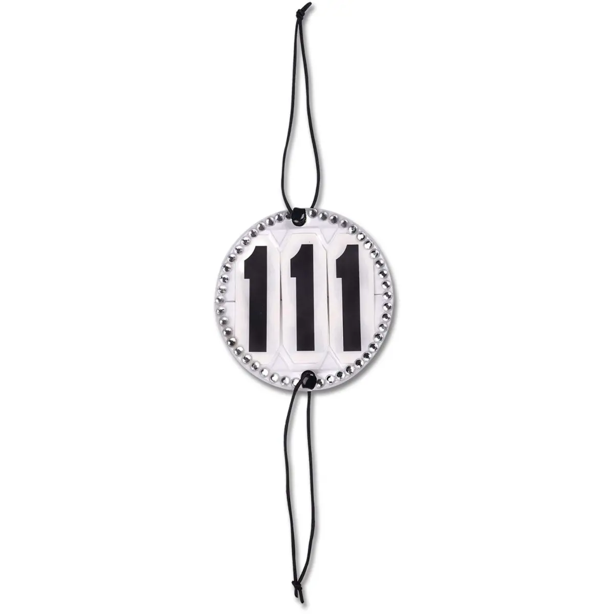 Waldhausen Startnummers Crystal Rond Wit 1