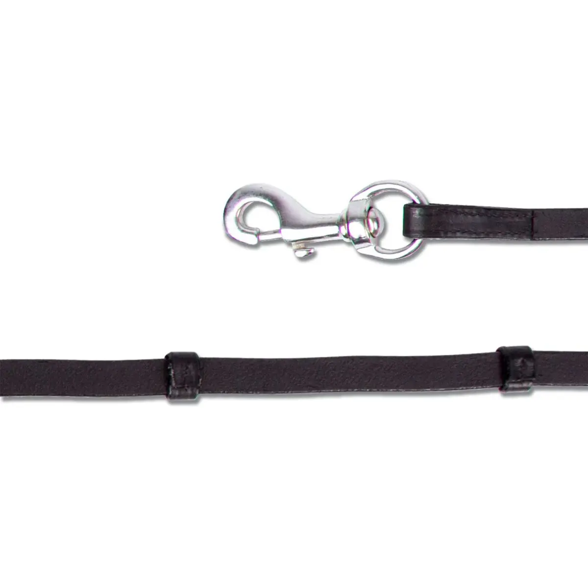 Waldhausen Ijslanderteugels Leder Zwart/Zilver 1