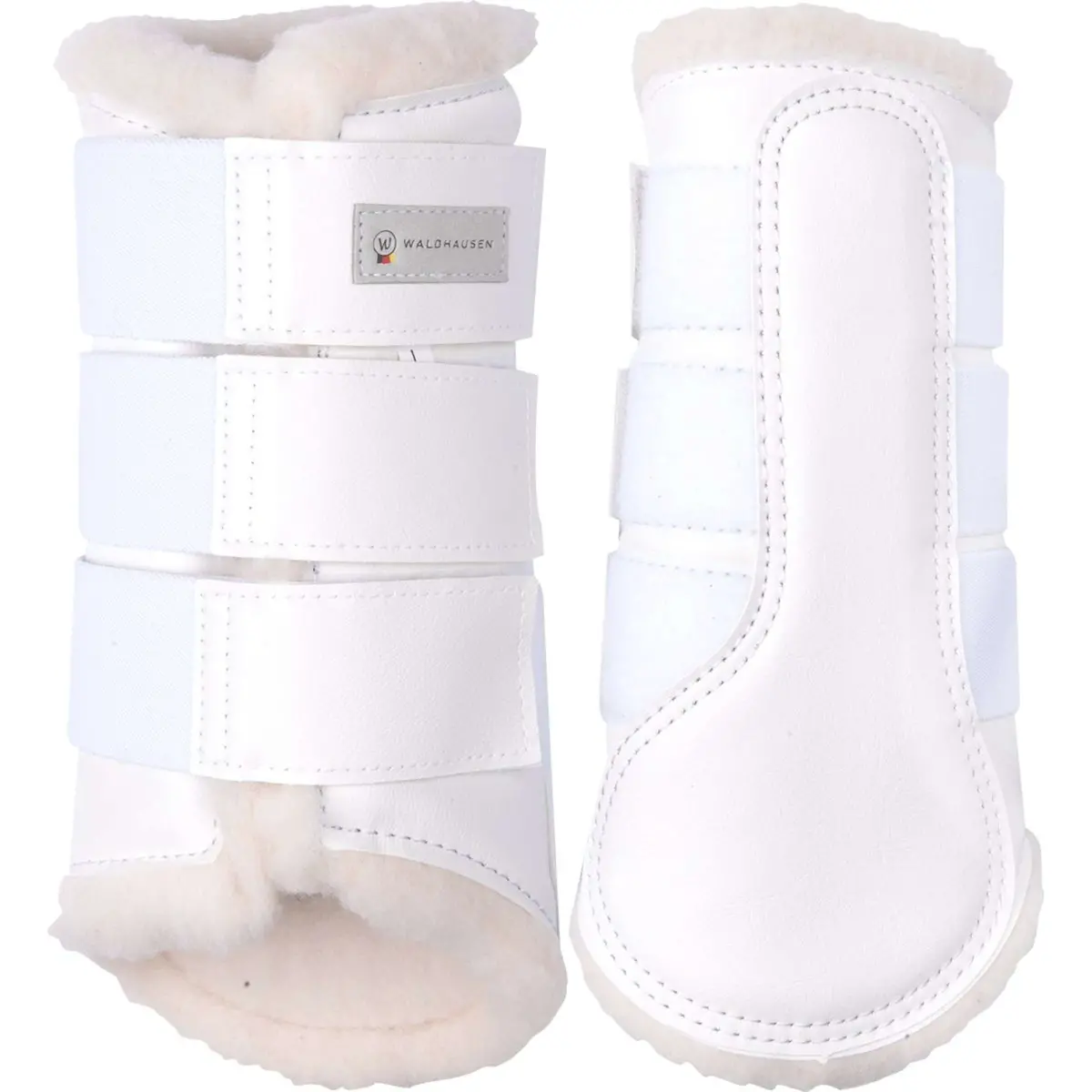 Waldhausen Beenbeschermers Soft Dressuur Wit 1
