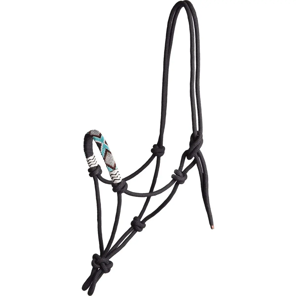 Waldhausen Touwhalster Pearls Zwart 1