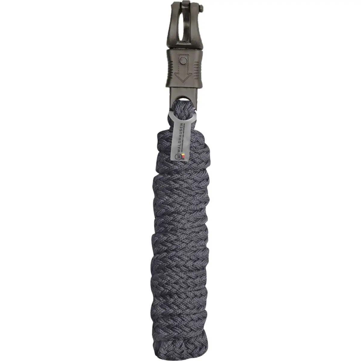 Waldhausen Halstertouw Gloomy Met Paniekhaak Granite 1