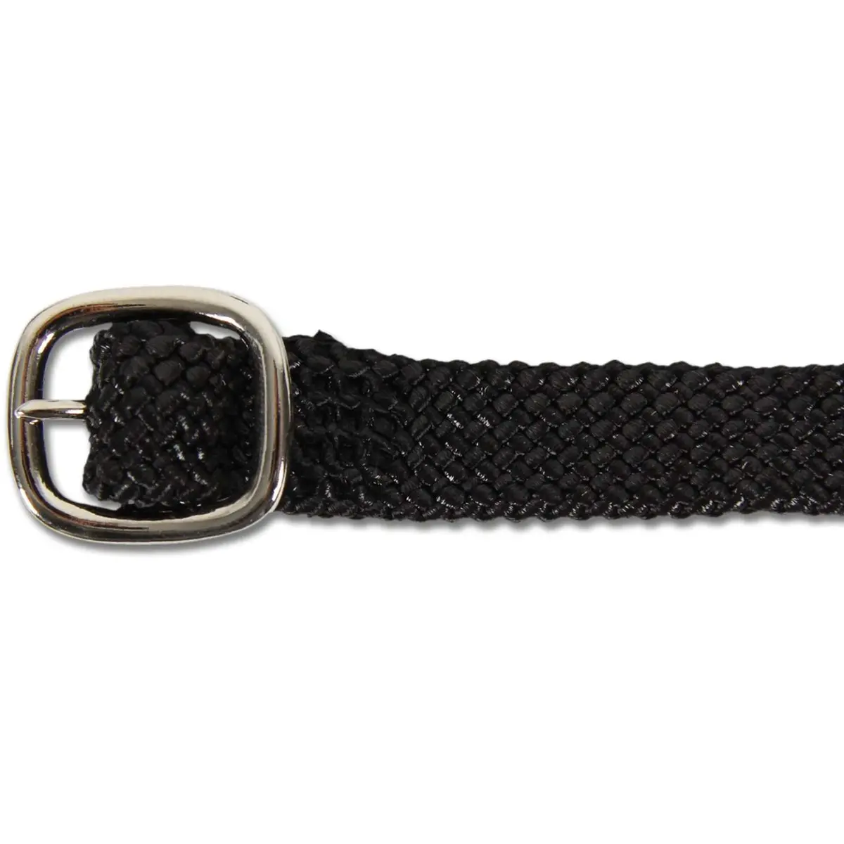 Waldhausen Sporenriempjes Premium Nylon Zwart/Zilver 1
