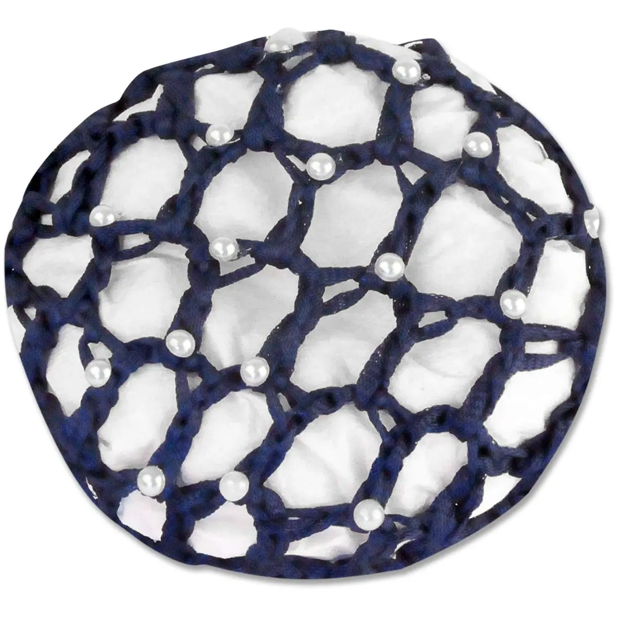 Waldhausen Haarnetje Met Parels Blauw 1