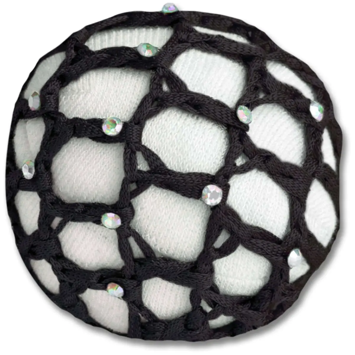 Waldhausen Haarnetje Met Glittersteentjes Zwart 1