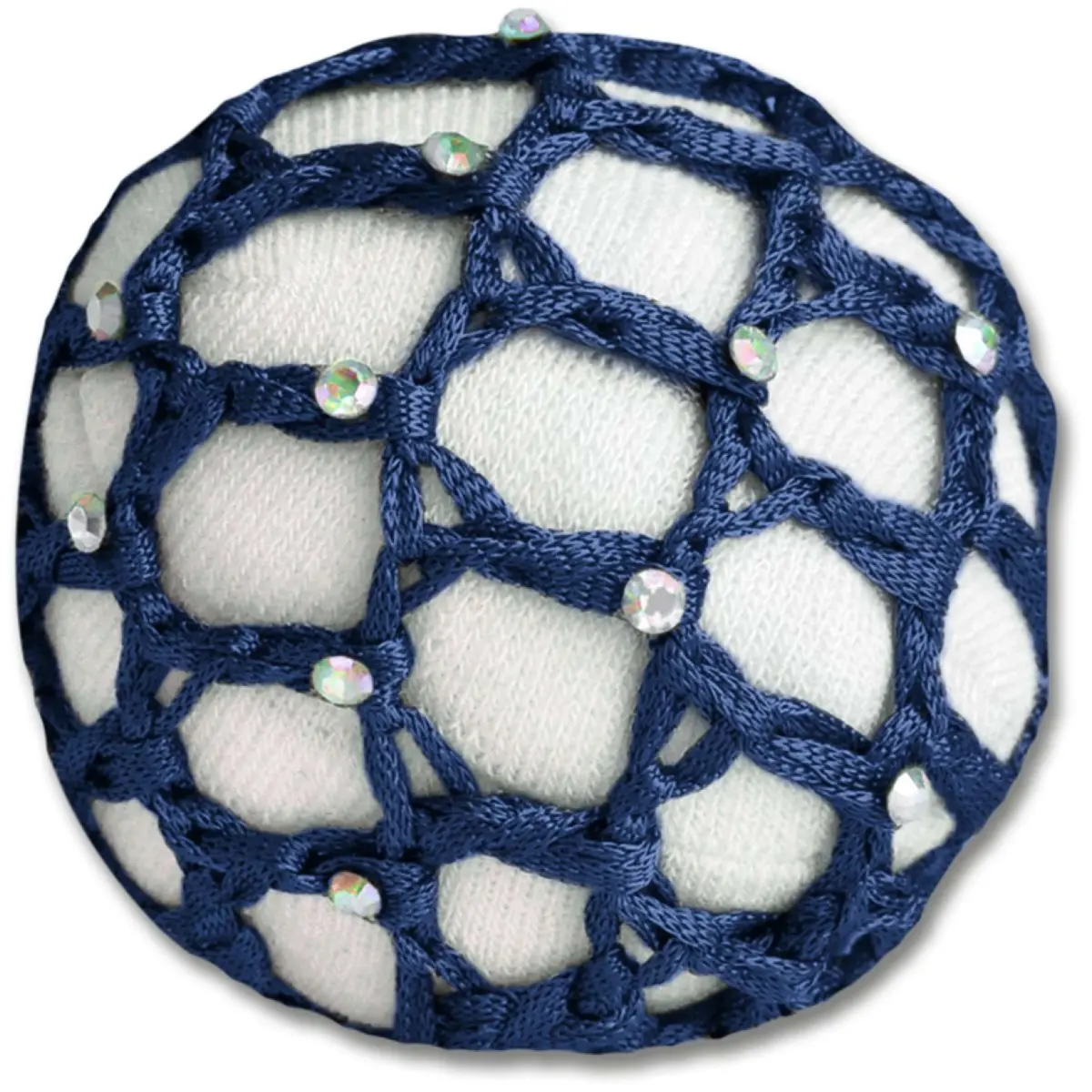 Waldhausen Haarnetje Met Glittersteentjes Blauw 1