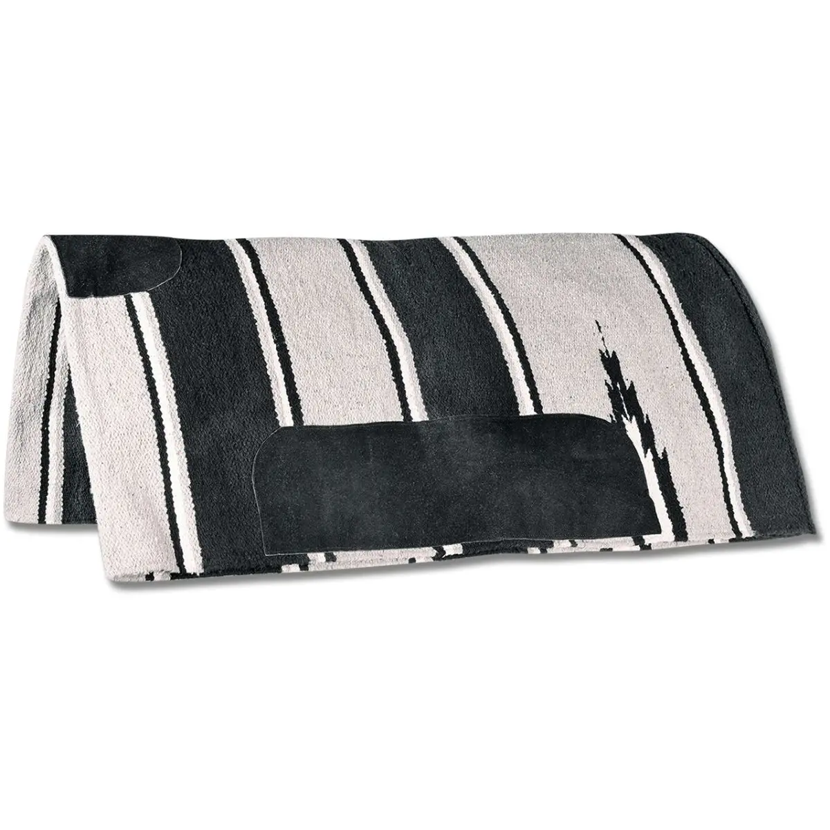 Waldhausen Westernpad Navajo Zwart/Grijs 1