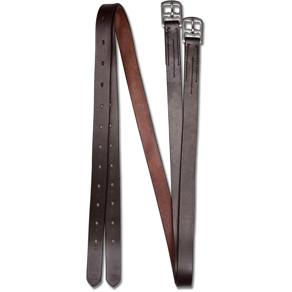 Waldhausen Stijgbeugelriemen X-Line 22Mm Leder Bruin 1