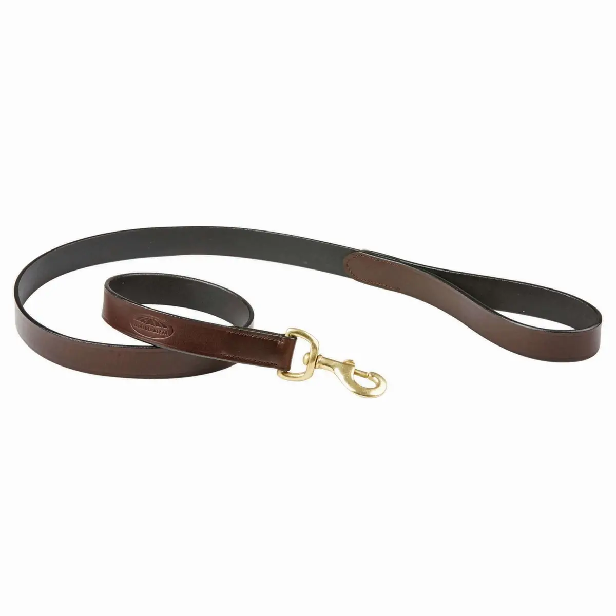 Weatherbeeta Dog Lead Leather Brown 1