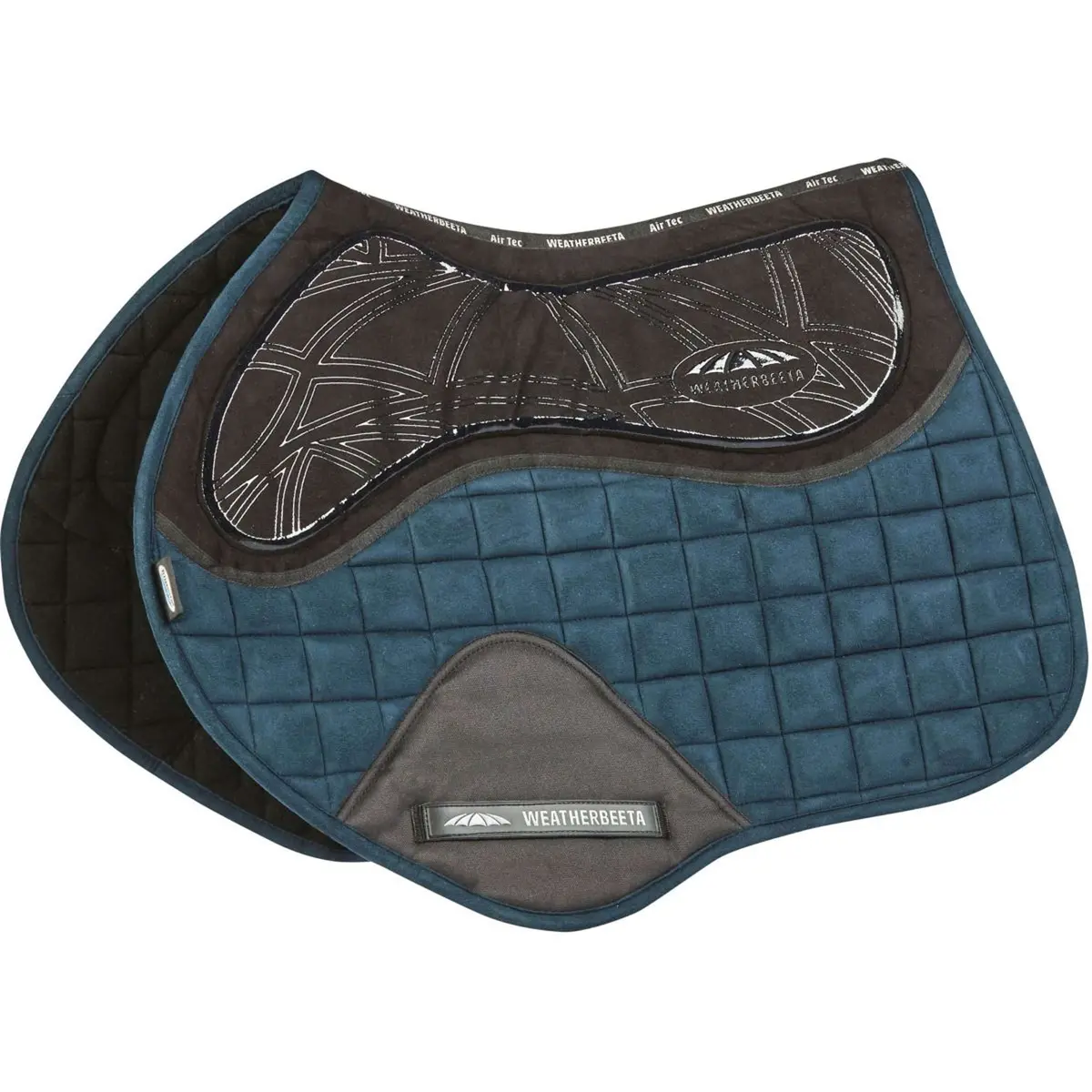 Weatherbeeta Zadeldekje Ultra Grip Springen Navy 1