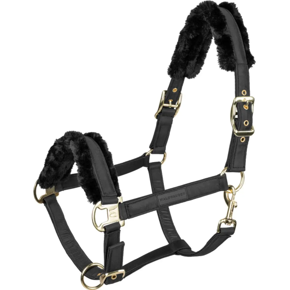 Waldhausen Halster Exclusive Zwart/Zwart 1