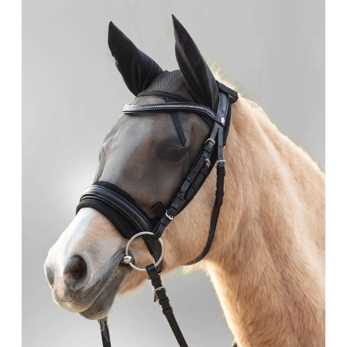Waldhausen Vliegenmasker Ride Zwart 1