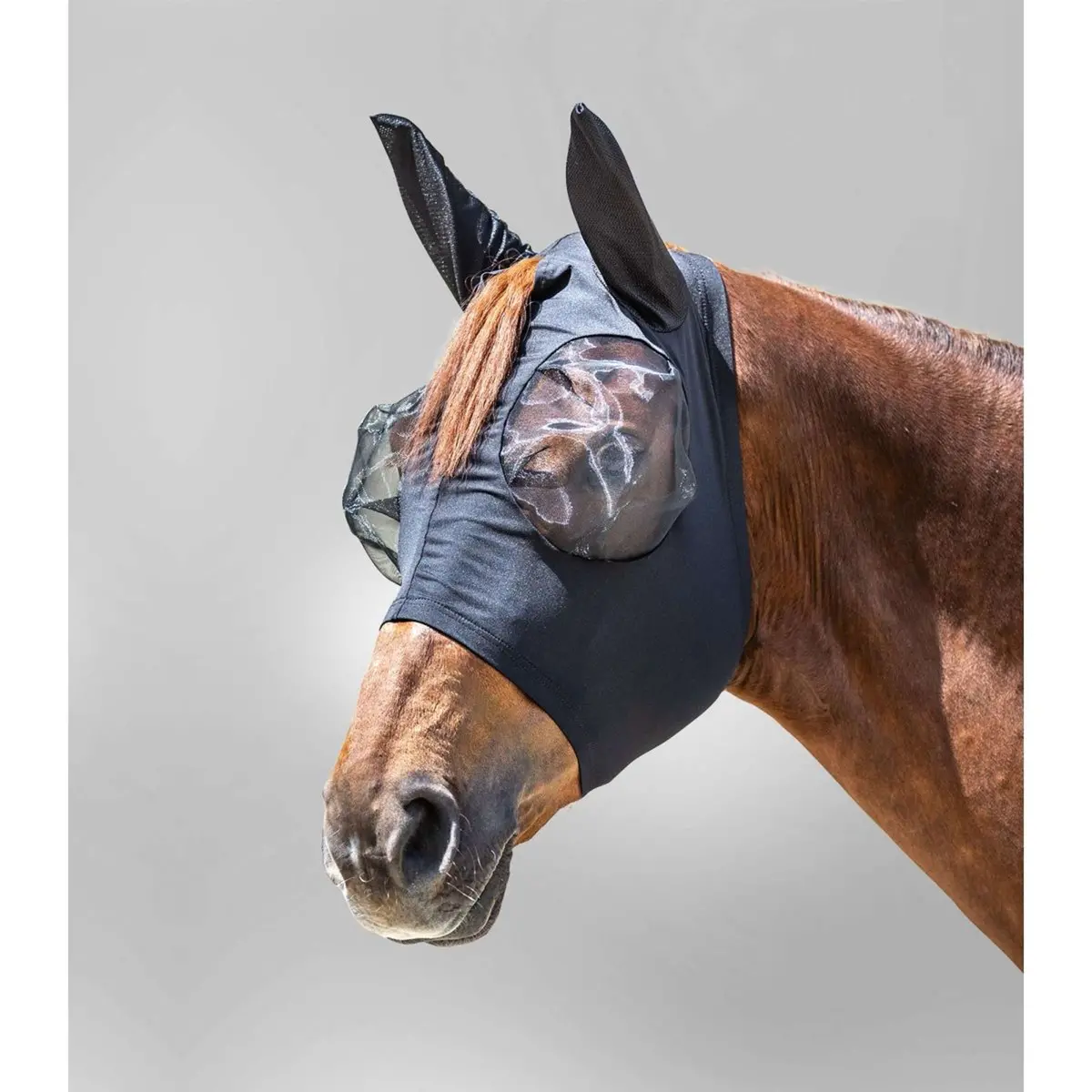 Waldhausen Vliegenmasker Puck Zwart 1