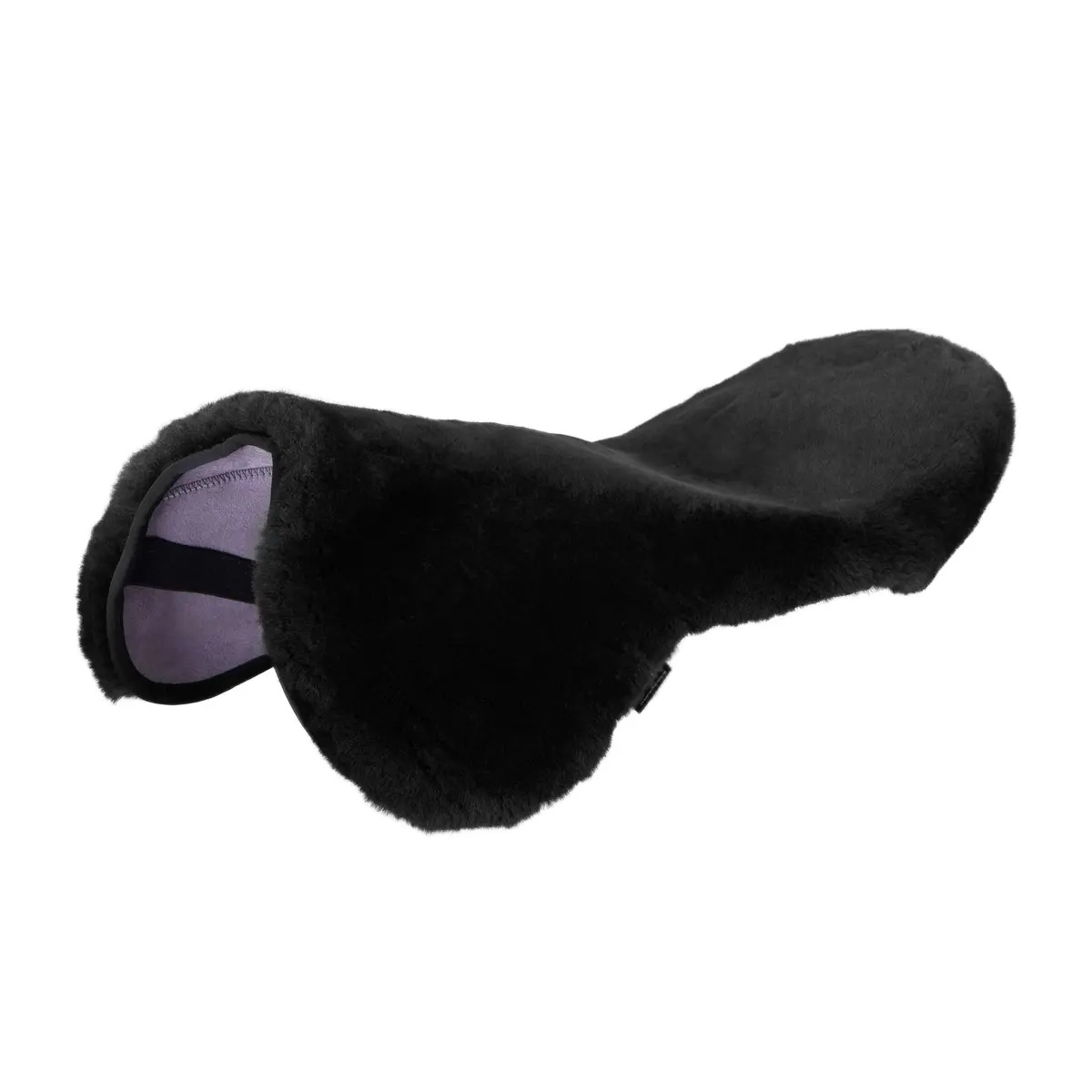 Werner Christ Zadelovertrek Sheepskin Zwart 1