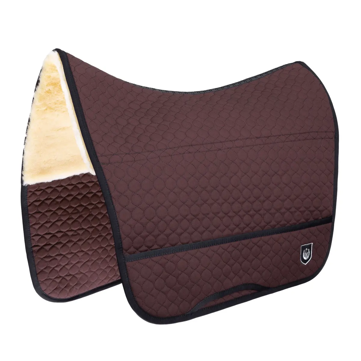 Werner Christ Zadeldekje Champ Voor Iberica Bareback Pad Bruin/Naturel 1