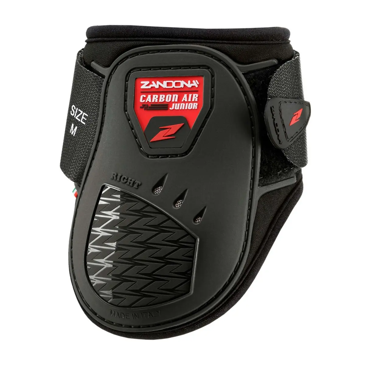 Zandona Strijklappen Carbon Air Junior Fetlock Zwart 1