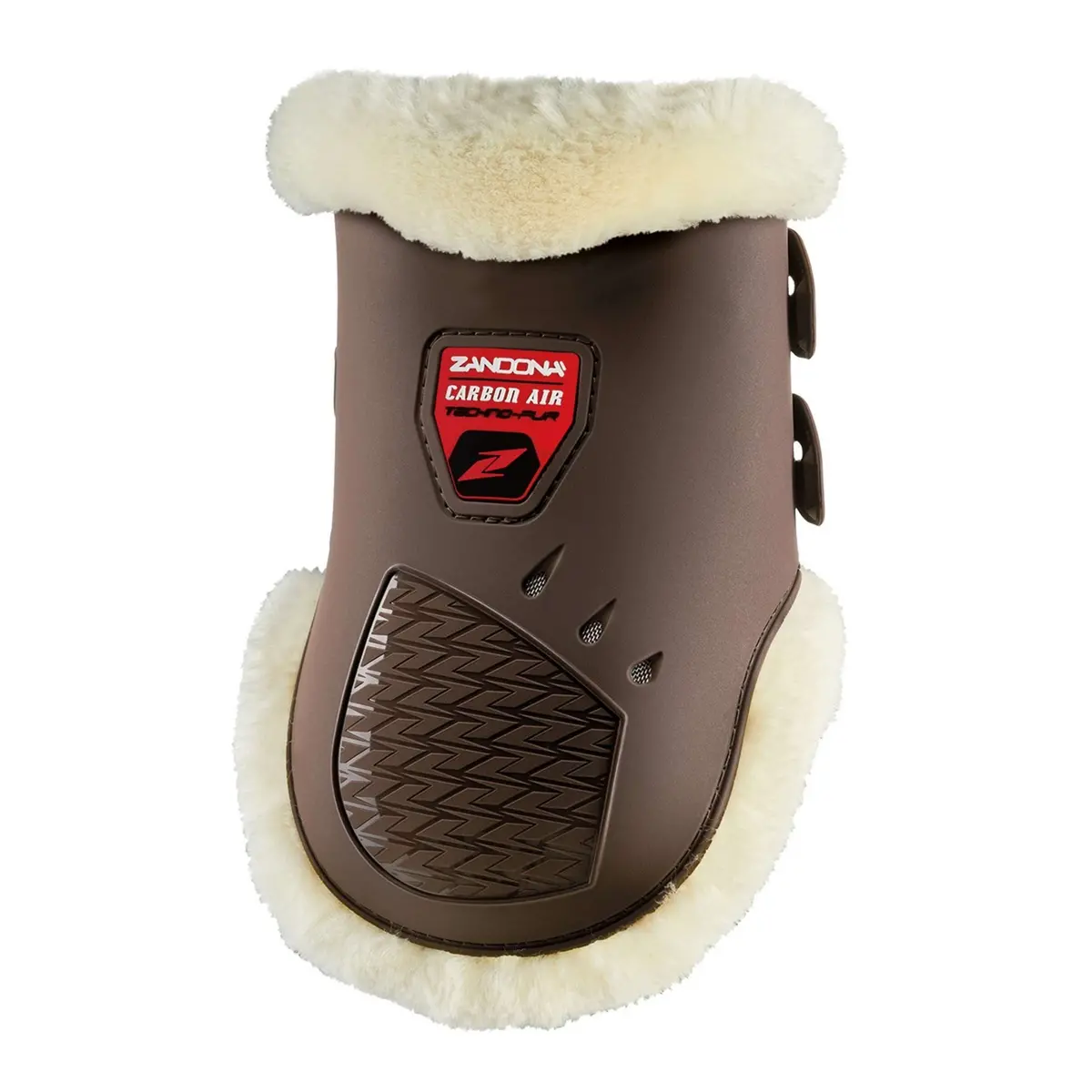 Zandona Strijklappen Carbon Air Techno Fur Fetlock Bruin 1