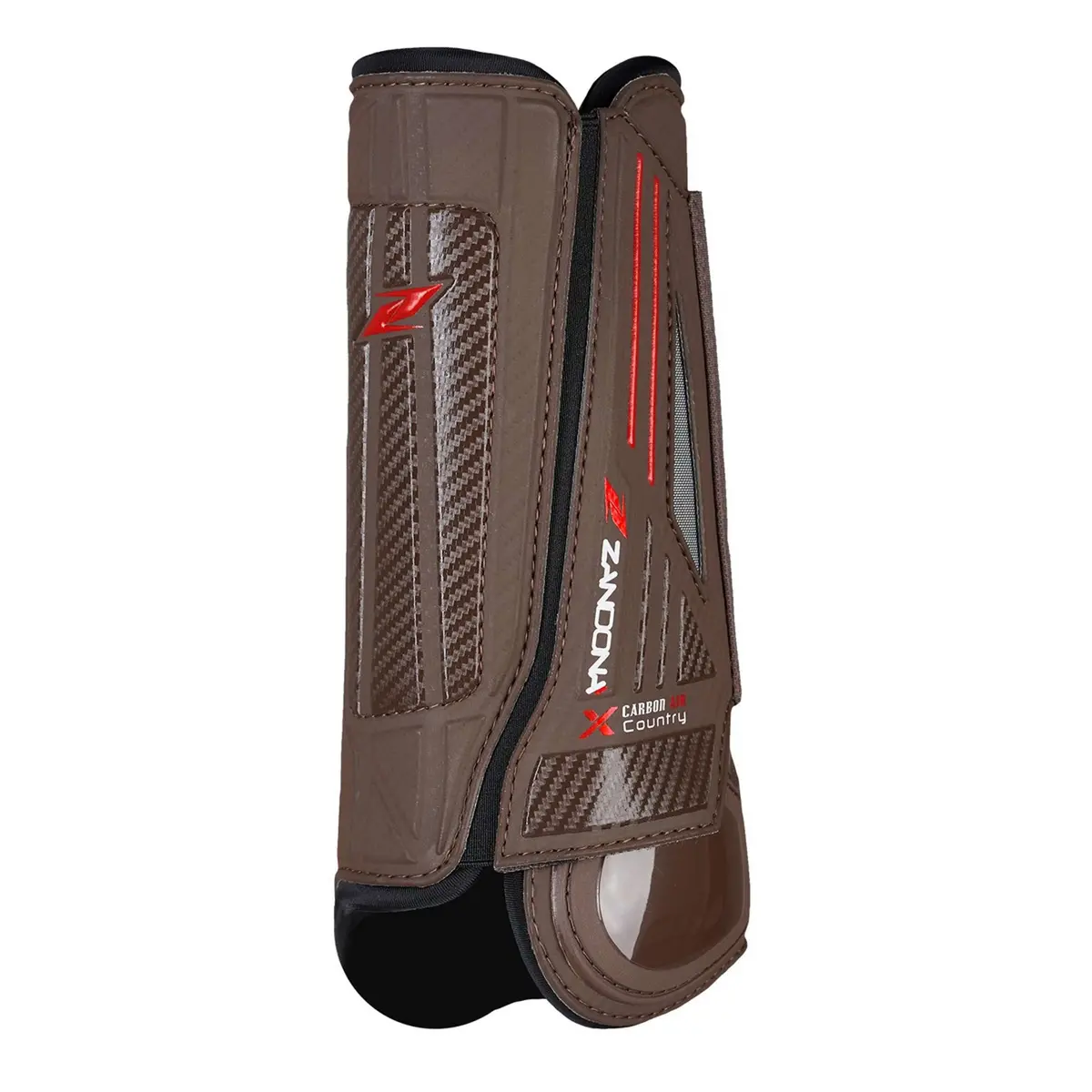 Zandona Beenbeschermers Carbon Air X-Country Back Bruin 1