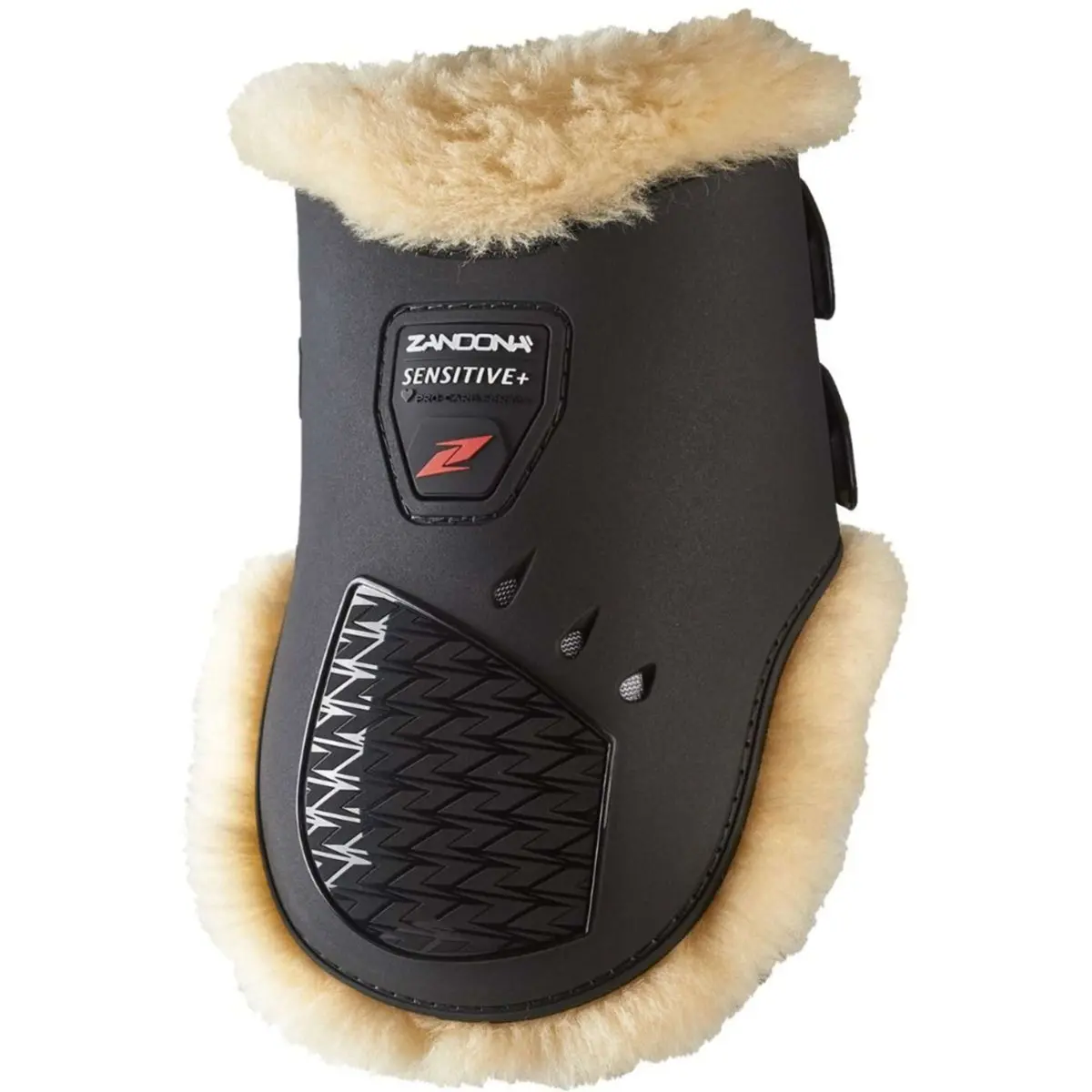 Zandona Strijklappen Carbon Air Sensitive Plus Fetlock Black Edition 1