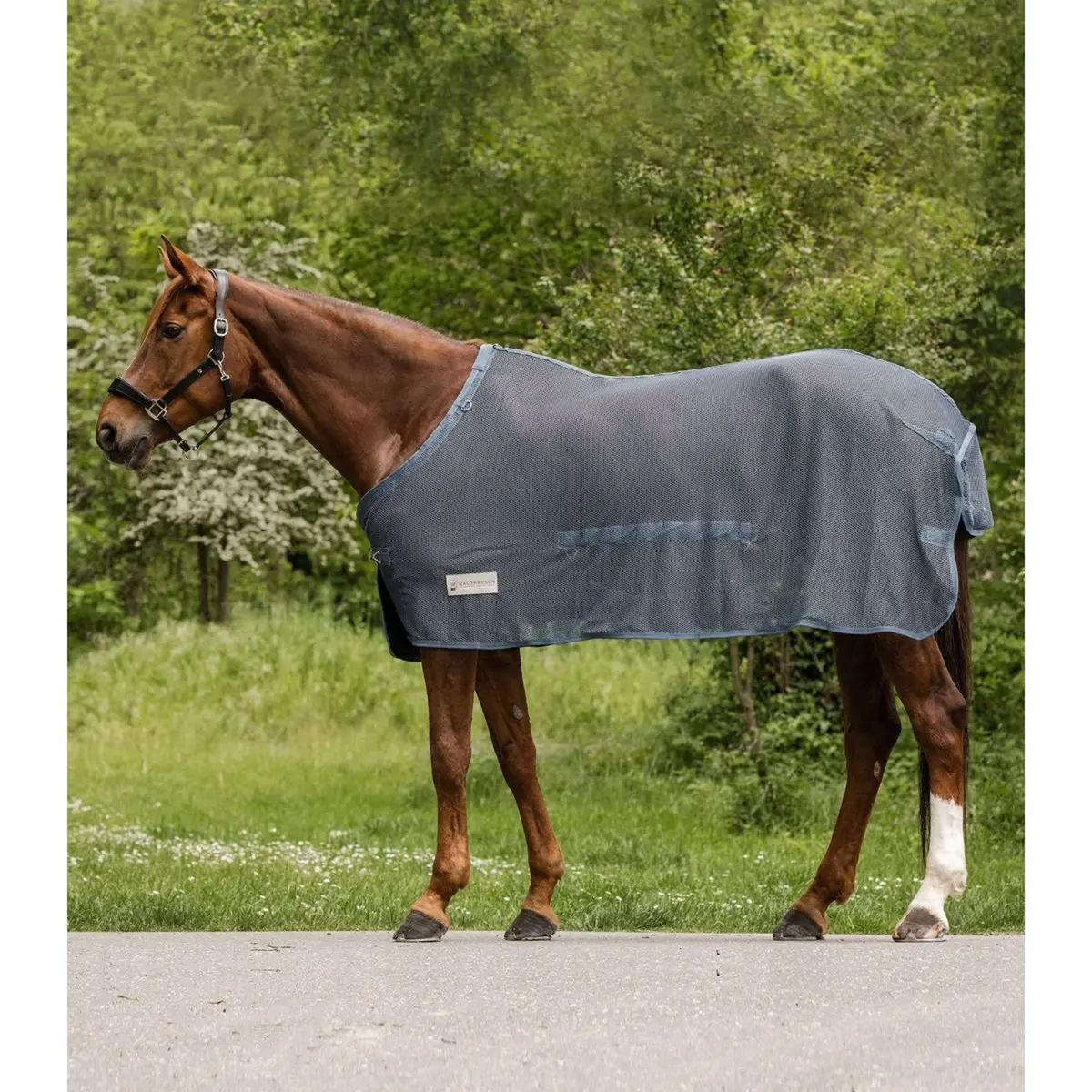 Waldhausen Vliegendeken Comfort Met Buikflap Chalk Blue 1