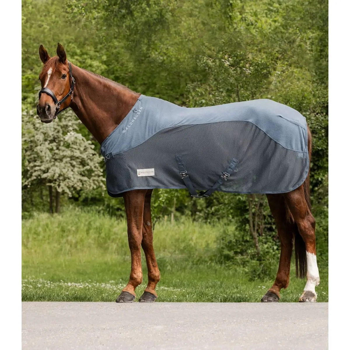 Waldhausen Vliegendeken Fleece Comfort Chalk Blue 1