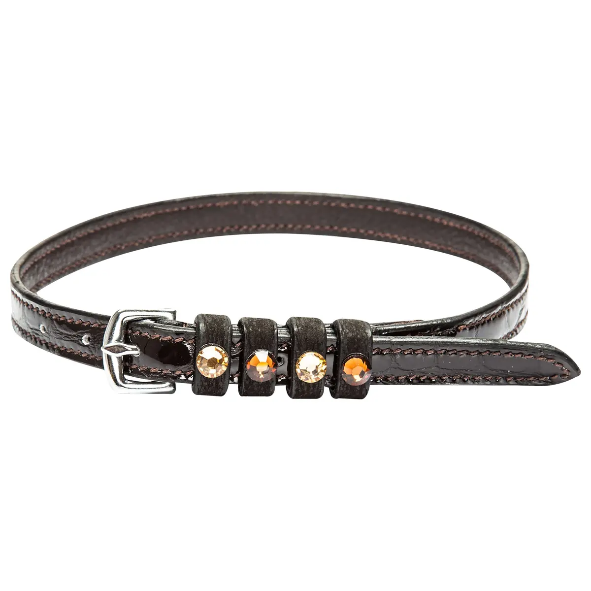Imperial Riding Sporenriempjes Irhpardouz Brown/Brown Croco 1