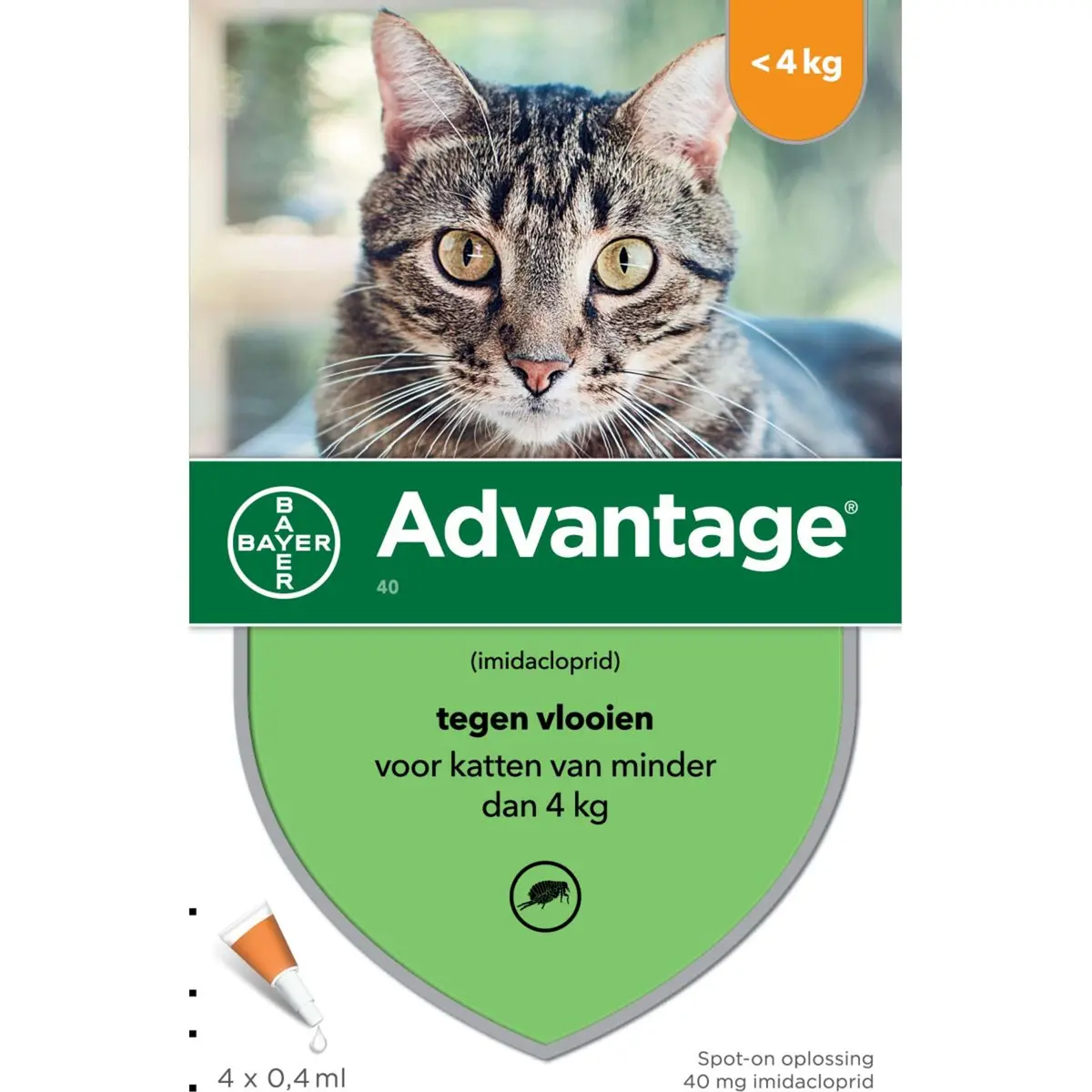 Advantage 40 Spot-On Kat <4Kg 1