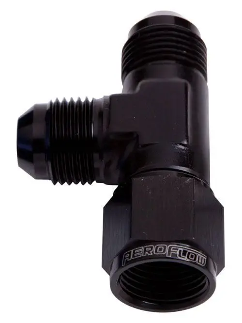 Af145-10Blk -10An Black Anodized Female Swivel Tee Fitting 1