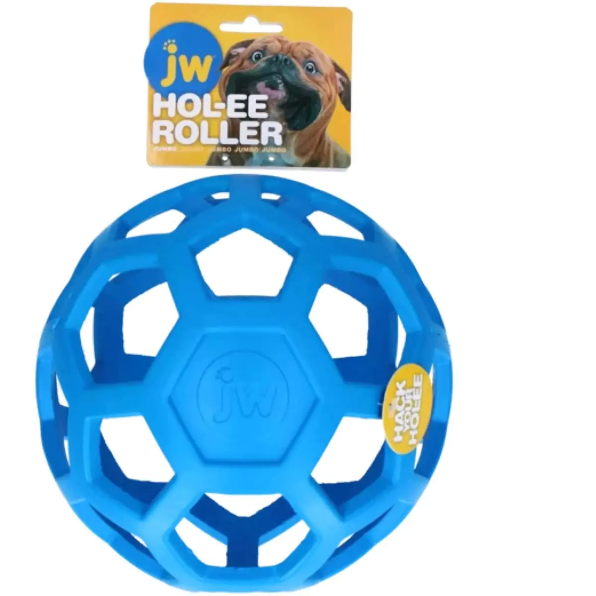 Jw Speelbal Hol-Ee Roller Jumbo Blauw 1